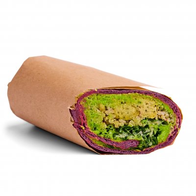 WRAPS HALV FALAFEL & MYNTEDRESSING